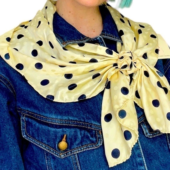 Accessories - Vintage 1980’s Deadstock Easy Tie Scarf NWT